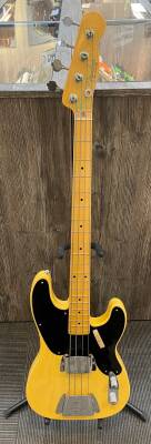 Store Special Product - Fender Custom Shop - 1951 Vintage Custom Precision Bass - Nocaster Blonde